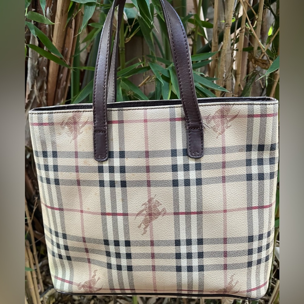 Vintage Burberry tote bag